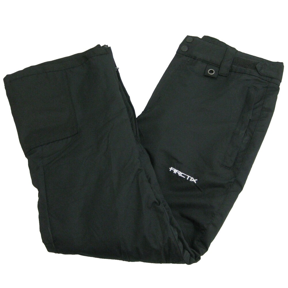 Arctix Black Snow Pants Mens Size Small Waterproof Skiing Snowboard Bottoms